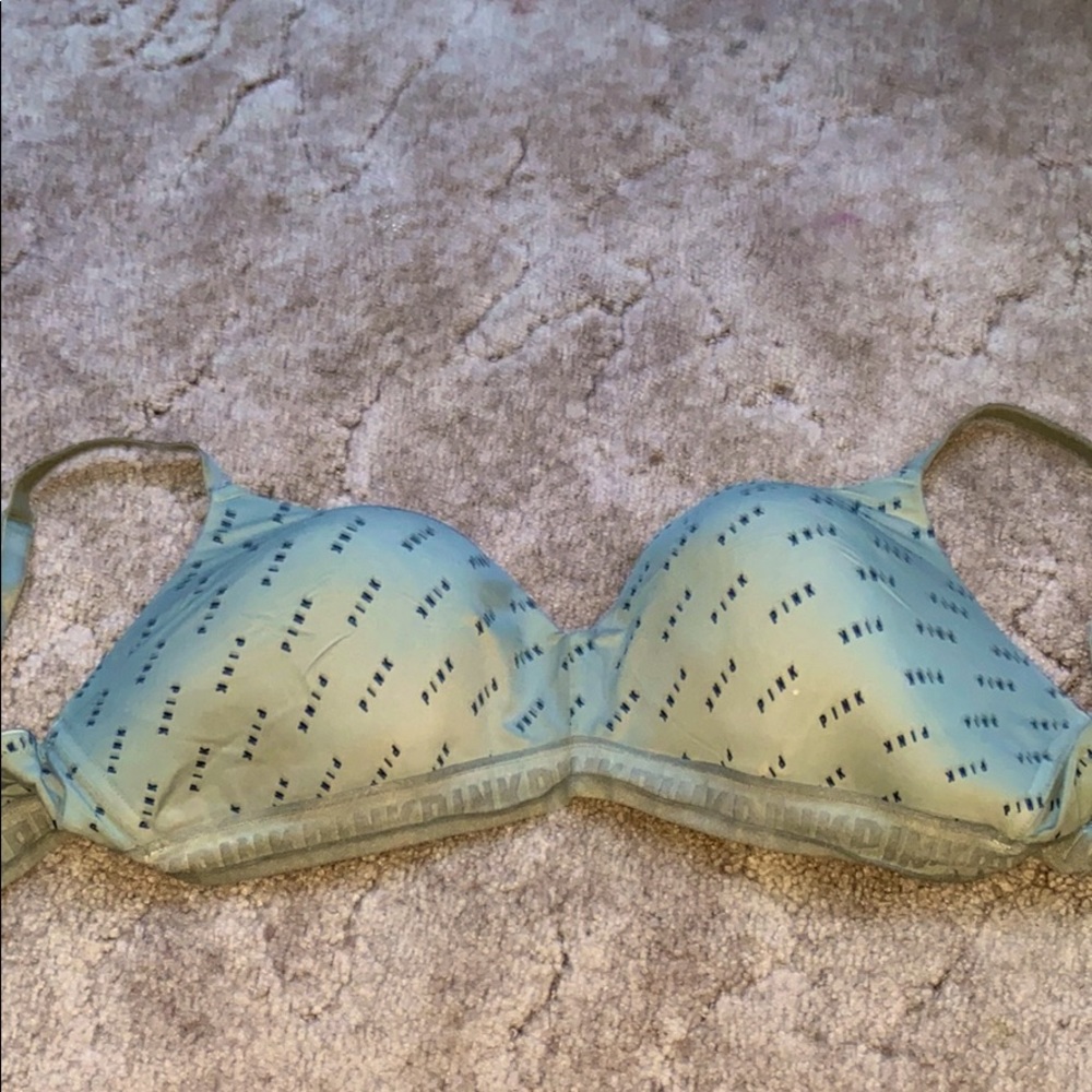 Green VS PINK bra